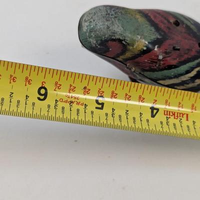 Ca. 1920's J, Chein Tin Litho Wind-Up Pecking Bird
