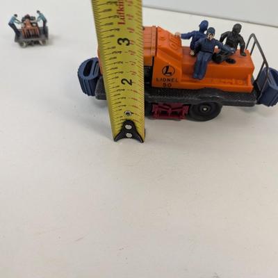 Lionel 50 Gang Car & Bachmann HO Scale Gandy Dancer Electrically Powered Hand Car
