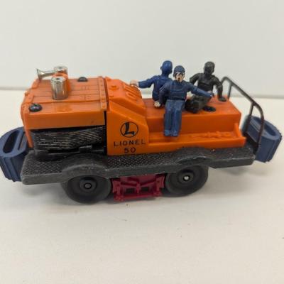 Lionel 50 Gang Car & Bachmann HO Scale Gandy Dancer Electrically Powered Hand Car