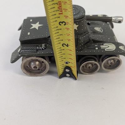 Gama Military Tank Tin Litho