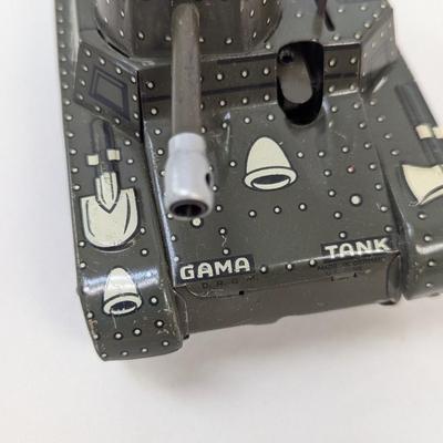 Gama Military Tank Tin Litho