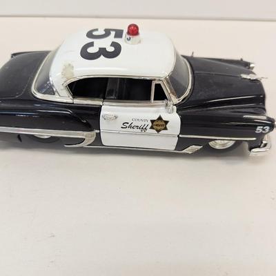 1953 Chevrolet Bel Air & 1949 Ford Sheriff Highway Patrol 1/24 Scale Cars