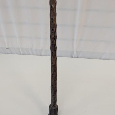 Approx 32 1/2" Bone Handled Walking Cane