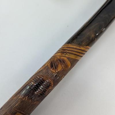 Hand Carved Scenic Story Telling Walking Canes