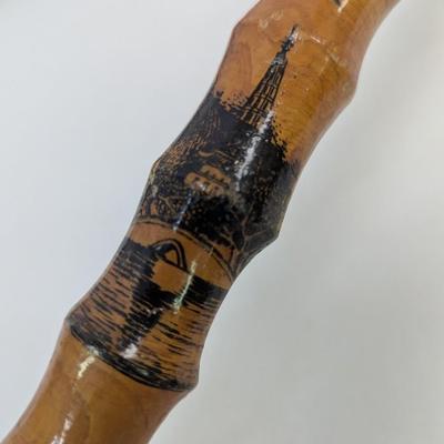 Hand Carved Scenic Story Telling Walking Canes