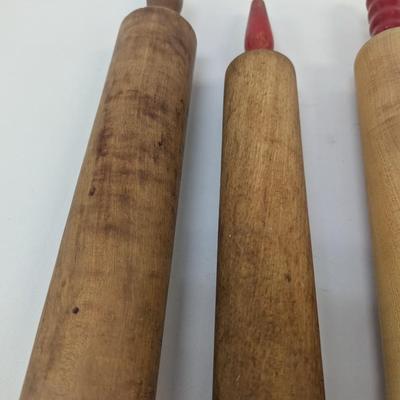 Vintage Wooden Rolling Pins
