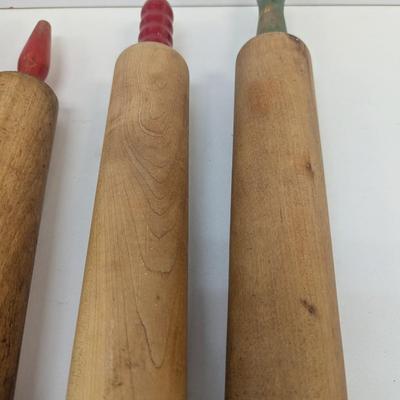 Vintage Wooden Rolling Pins