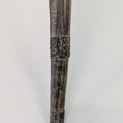Approx 35 1/2" Vintage African Hand Carved Walking Cane