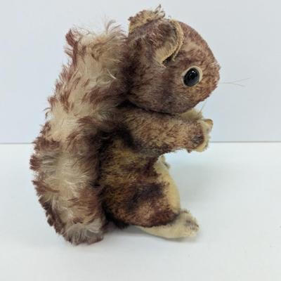 Vintage Steiff Brown Mohair Toy Squirrel