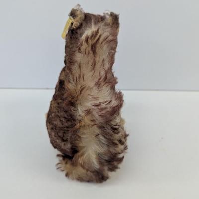 Vintage Steiff Brown Mohair Toy Squirrel
