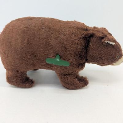 Vintage Modern Toys Wind Up Walking Bear Made In Japan