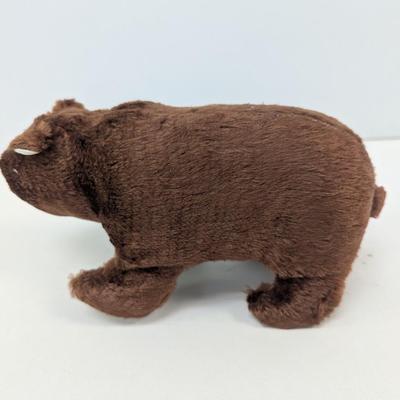 Vintage Modern Toys Wind Up Walking Bear Made In Japan