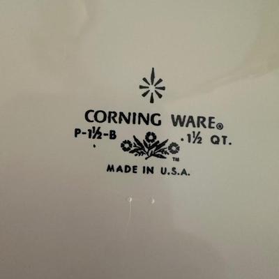 Corning Ware Casserole Dishes (3)