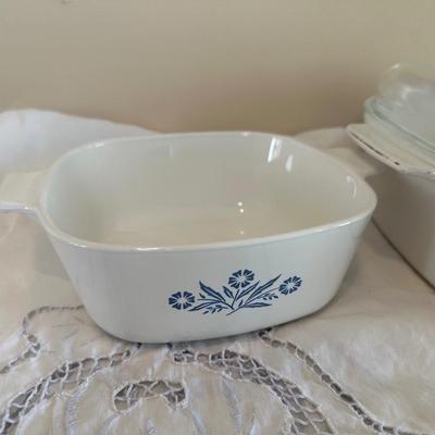 Corning Ware Casserole Dishes (3)