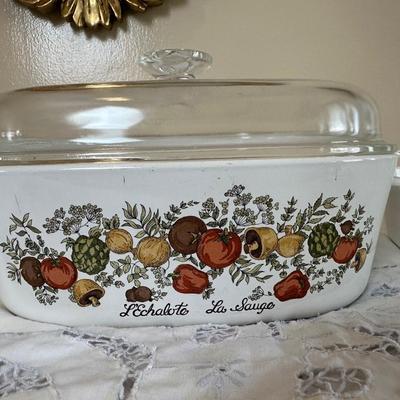 Corning Ware Casserole Dishes (3)