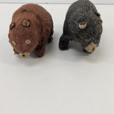 Vintage Toys Wind Up Walking Bears No Keys
