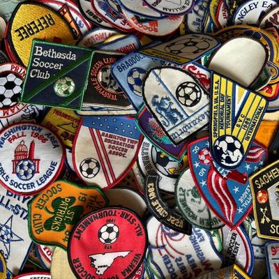 Large Collection of Vintage Soccer Patches