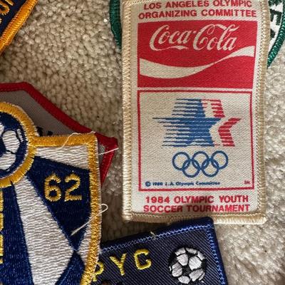 Large Collection of Vintage Soccer Patches