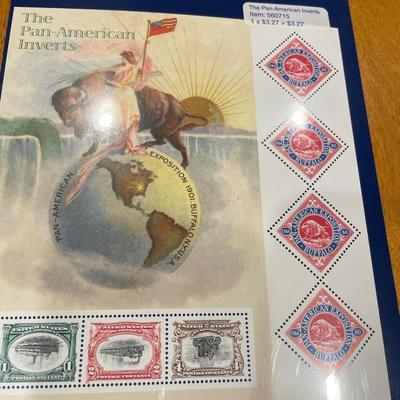 Presidents & Pan-Am stamps