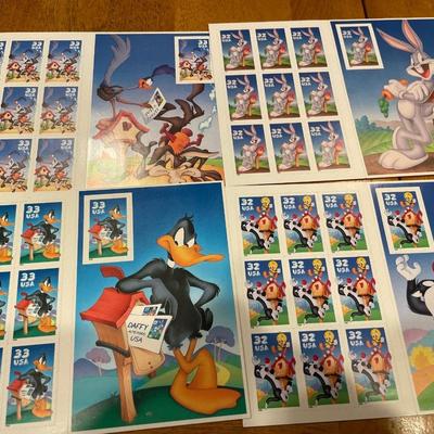 Looney Tunes stamps