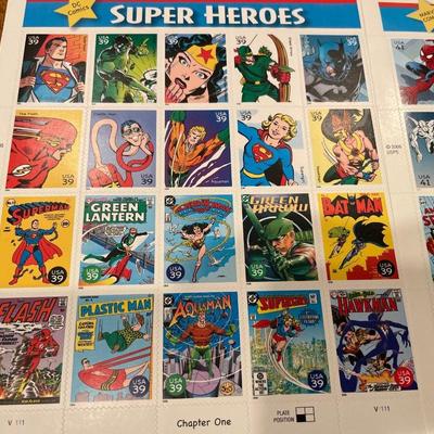 Super Hero Stamps