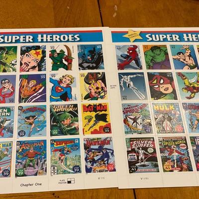 Super Hero Stamps