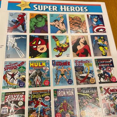 Super Hero Stamps