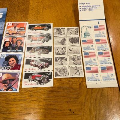 Speedboats and vintage stamps