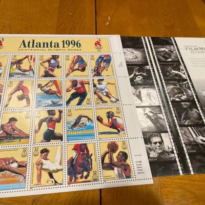 Okeefe, film & Atlanta stamps