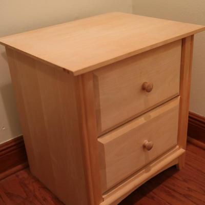 Two Drawer Nightstand