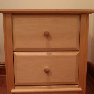 Two Drawer Nightstand