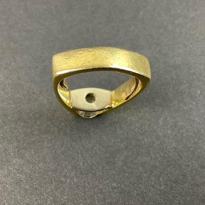 -1- FINE JEWELRY | 14K Yellow Gold & Diamonds Ring | Marked