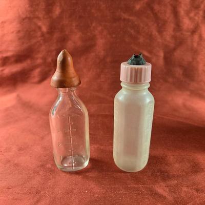 Pair of Vintage Baby Doll Baby Bottles