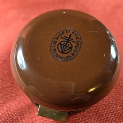Pig Limoges Box - England