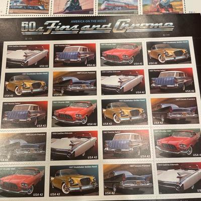 Planes, trains & automobile stamps