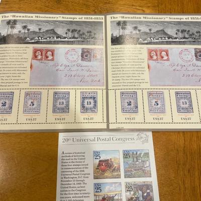 Pioneers & American stamps