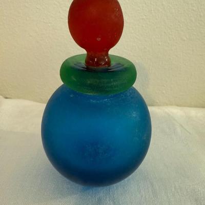 Murano Glass Perfume Bottle Decanter