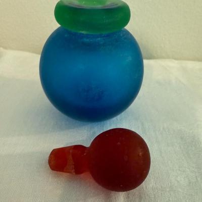 Murano Glass Perfume Bottle Decanter