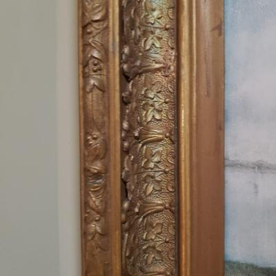 Early American Seascape, Oil On Wood (DR-KD)