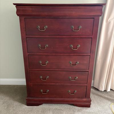 Five Drawer Cherry Dresser (GB3-ES)