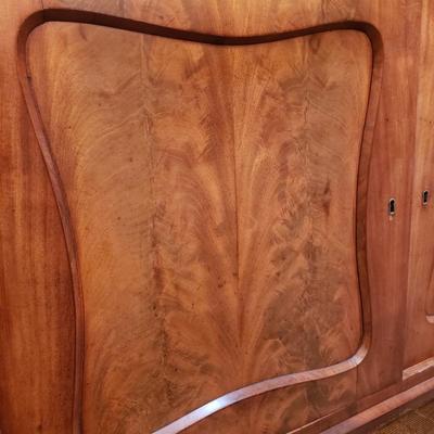 French Flame Mahogany Buffet Sideboard (DR-KD)
