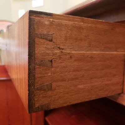 French Flame Mahogany Buffet Sideboard (DR-KD)