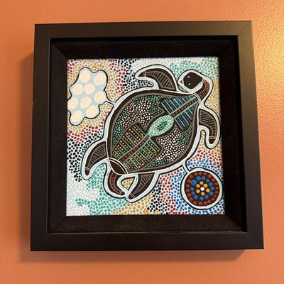 “Wayamba the Turtle” and other Aboriginal Art (O-BM)