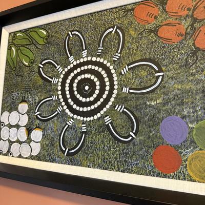“Wayamba the Turtle” and other Aboriginal Art (O-BM)