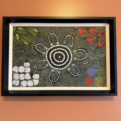 “Wayamba the Turtle” and other Aboriginal Art (O-BM)