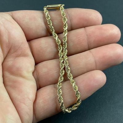 -3- GOLD | 14K Gold Bracelet | Marked