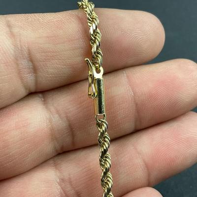 -3- GOLD | 14K Gold Bracelet | Marked