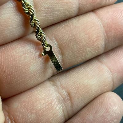 -3- GOLD | 14K Gold Bracelet | Marked