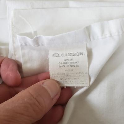 Pottery Barn Queen Quilted Bedspread w/Shams & Sheets (GB3-ES)