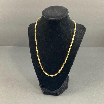 -4- GOLD | 14K Gold Necklace | Marked